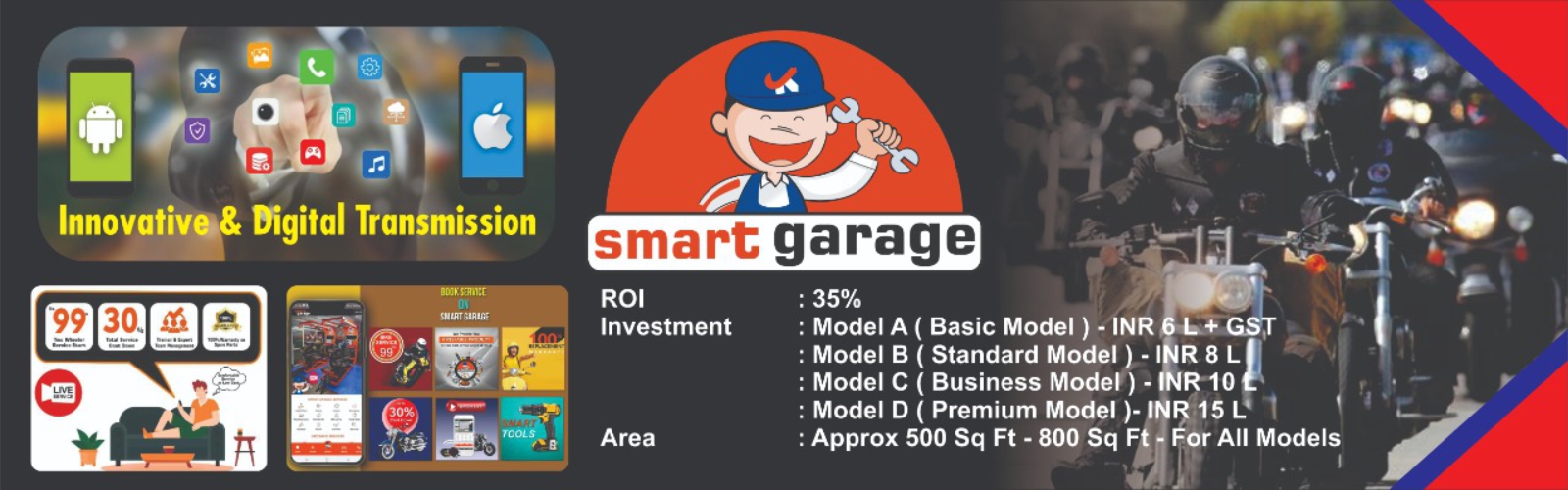 admin/uploads/brand_registration/Smart Garage - Powered By Pikpart ( India's Growing Multibrand Two Wheeler Service Brand ) 